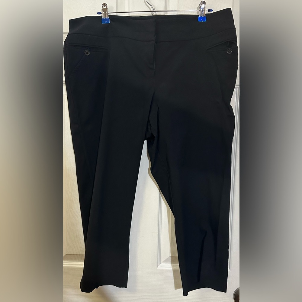 Lane Bryant Classic Black Capris